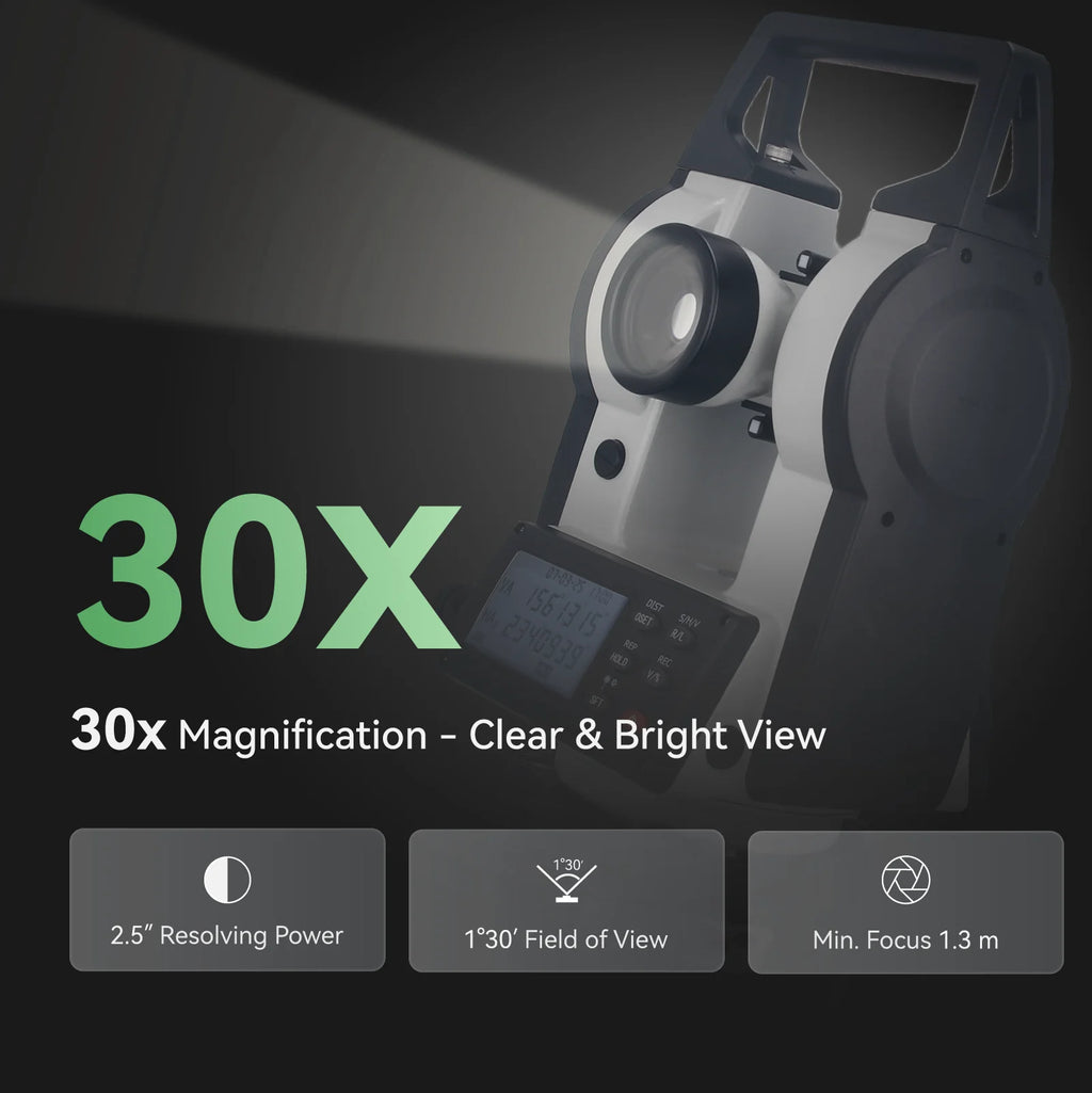 SET1 Electronic Theodolite Digital Readout Auto Leveling Ideal For Land Survey Construction Mining High Accuracy