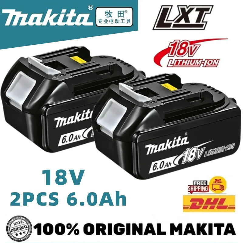 Makita Batería Original Ion Litio Recargable 18V 6000mAh