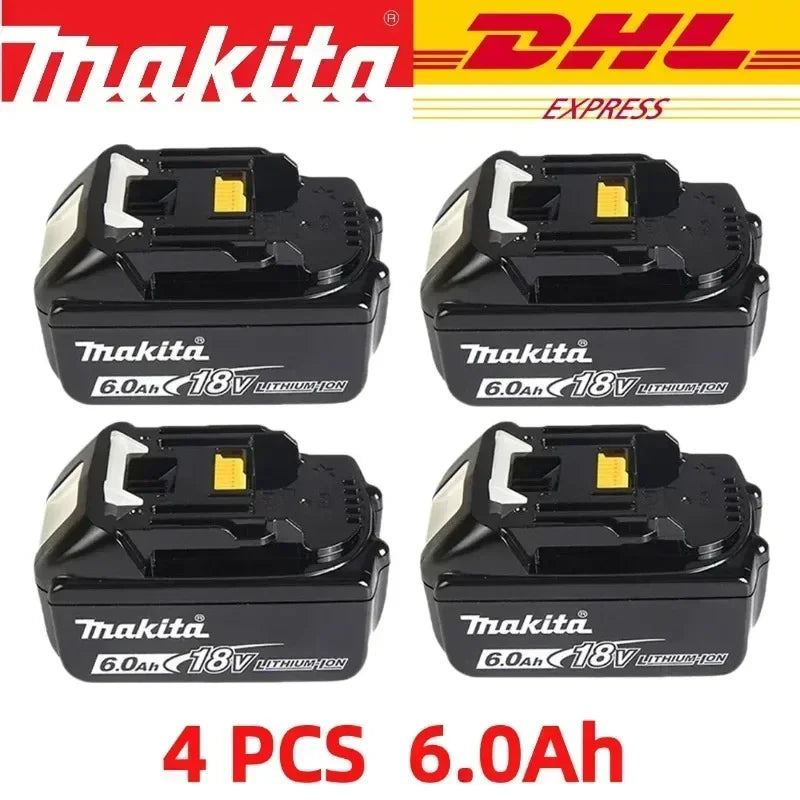 Makita Batería Original 18V 6.0Ah Recargable