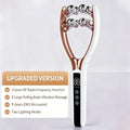 Facial Massager for Face and Neck V‑Shape Lifting Roller with Microcurrent Red Blue Light Therapy Vibrating Face Slimmer Device