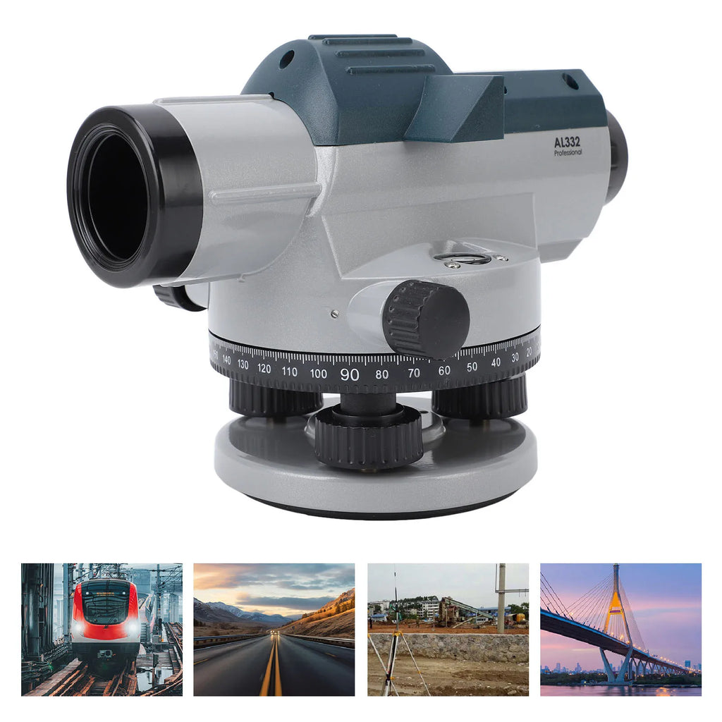 Nivel Óptico 32X con Compensador Magnético para Topografía