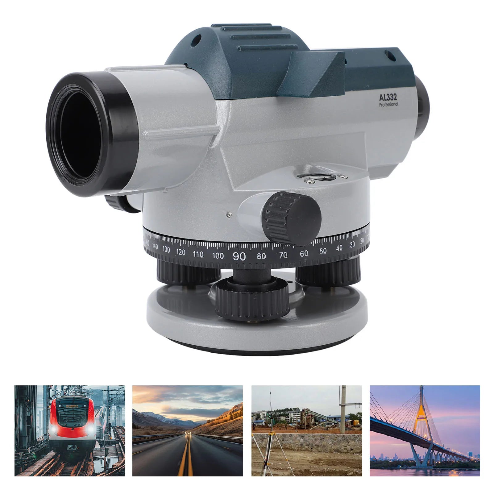 Nivel Óptico 32X con Compensador Magnético para Topografía
