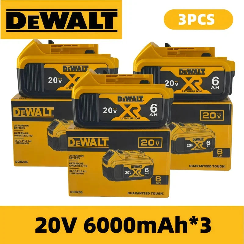 DeWalt Batería Original 20V/60V MAX FlexVolt 3-9Ah