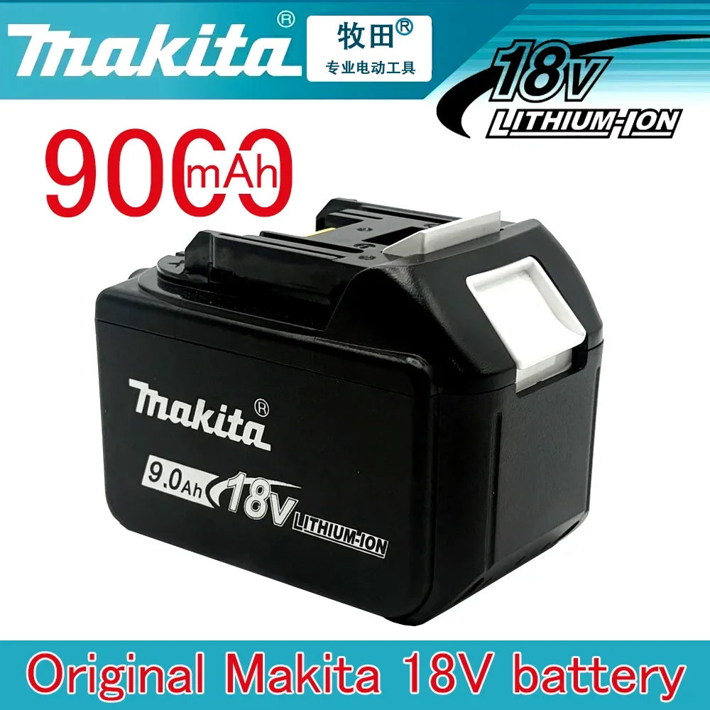 Original Makita battery 18V 9.0Ah rechargeable battery, power tool BL1830 BL1840 BL1850 BL1860B for Makita 18V battery