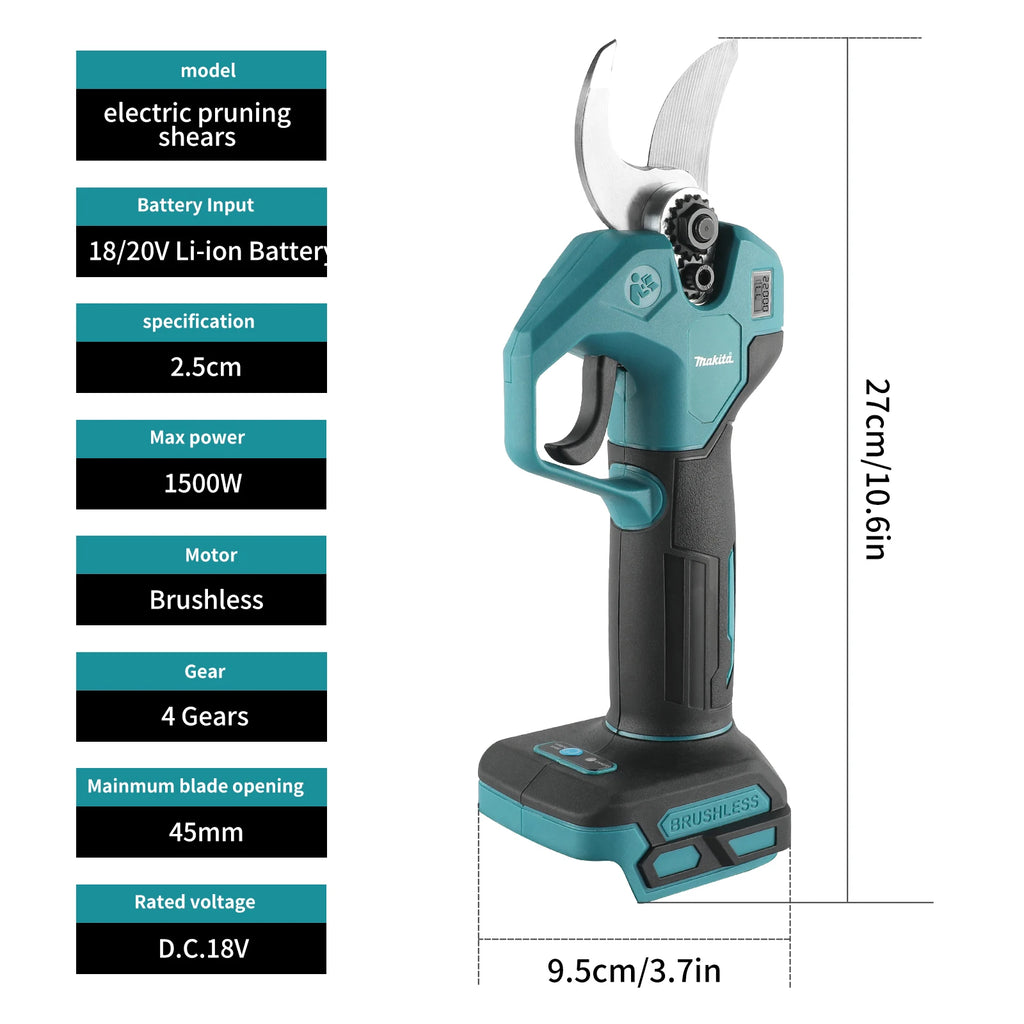 Makita Tijera de Poda Eléctrica Inalámbrica Brushless 45mm