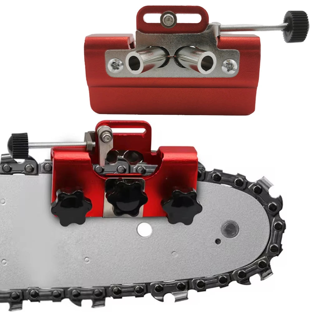 Portable Chain Saw Sharpeners Chainsaw Chain Sharpening Kit Woodworking with Grinding Stones Electric Chainsaw Grinder Tool