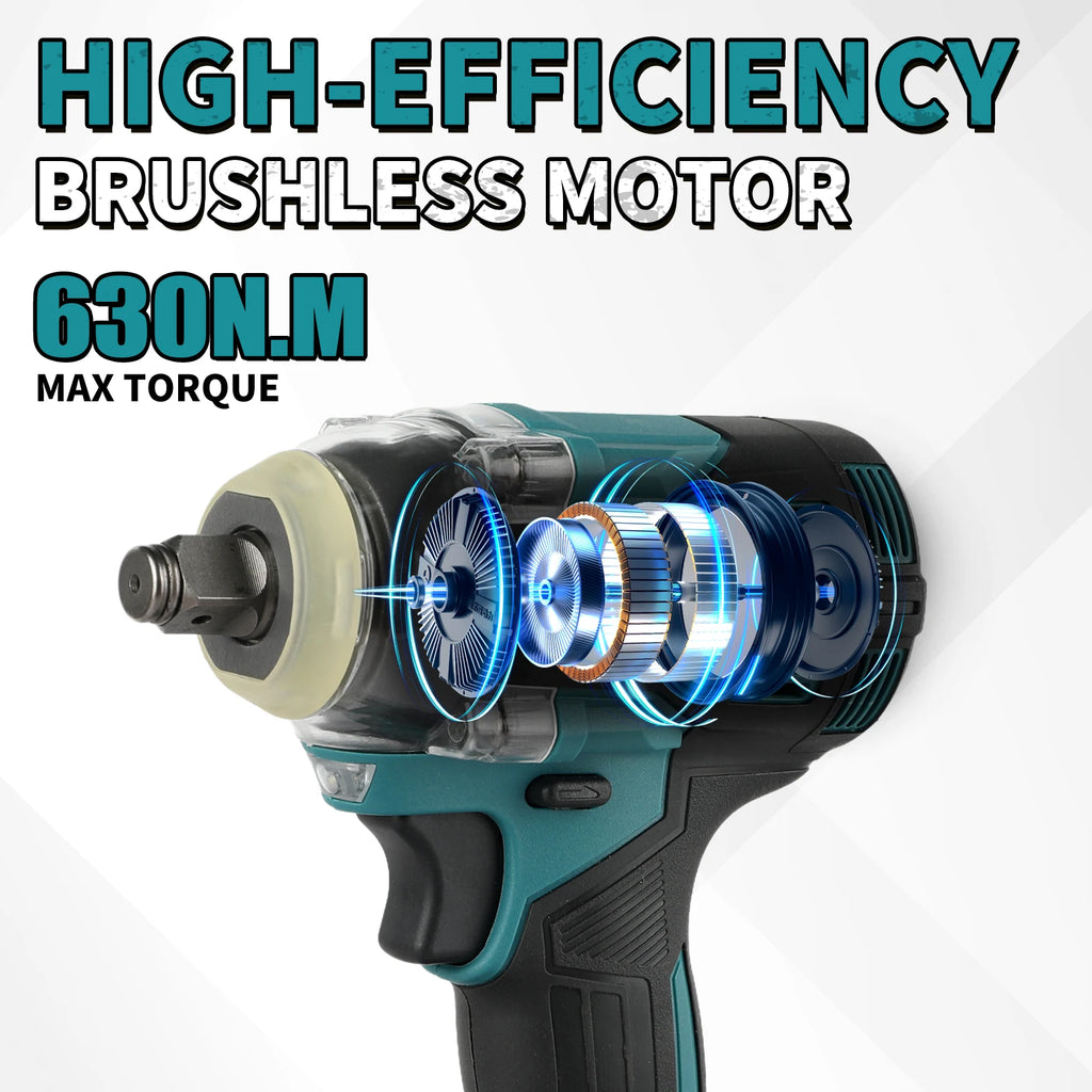 Makita TW004G Impact Wrench Withstand Harsh Environments Durable Housing Anti-fall For Workshop and Outdoor Use tools