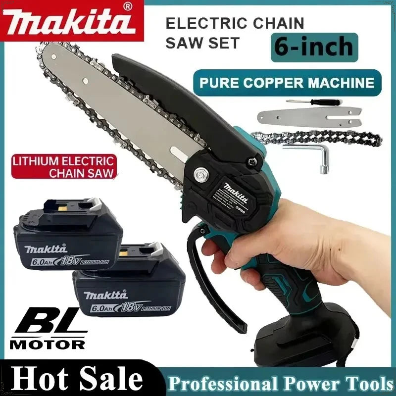 Makita Motosierra Inalámbrica 6 Pulgadas para Madera