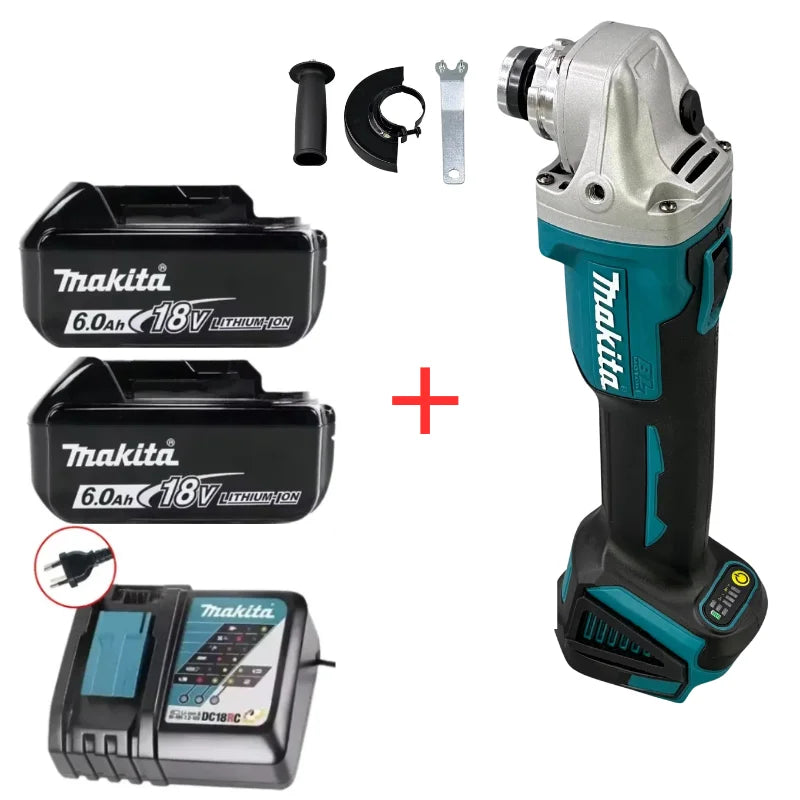 Makita 18V 125mm DGA404 Amoladora Angular Brushless