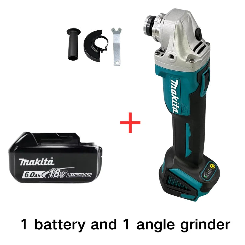 Makita 18V 125mm DGA404 Amoladora Angular Brushless