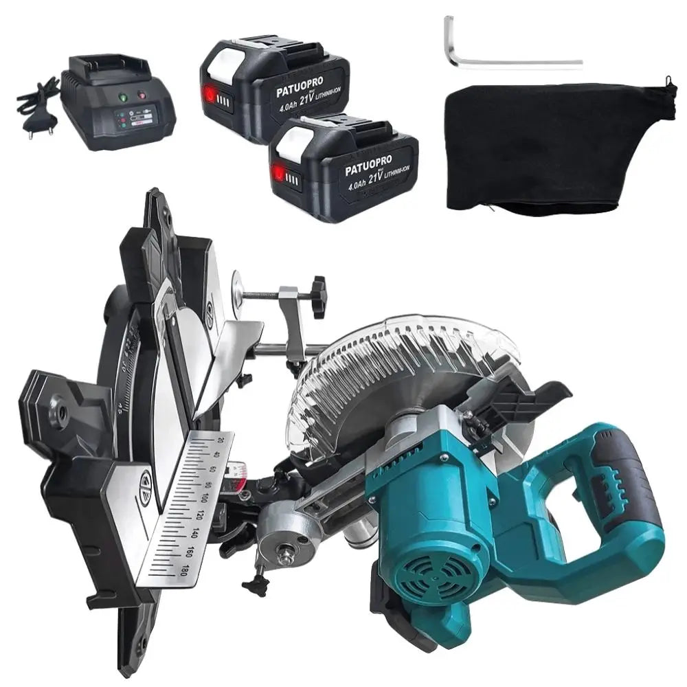 PATUOPRO Ingletadora Eléctrica Brushless 8 Pulgadas Inalámbrica