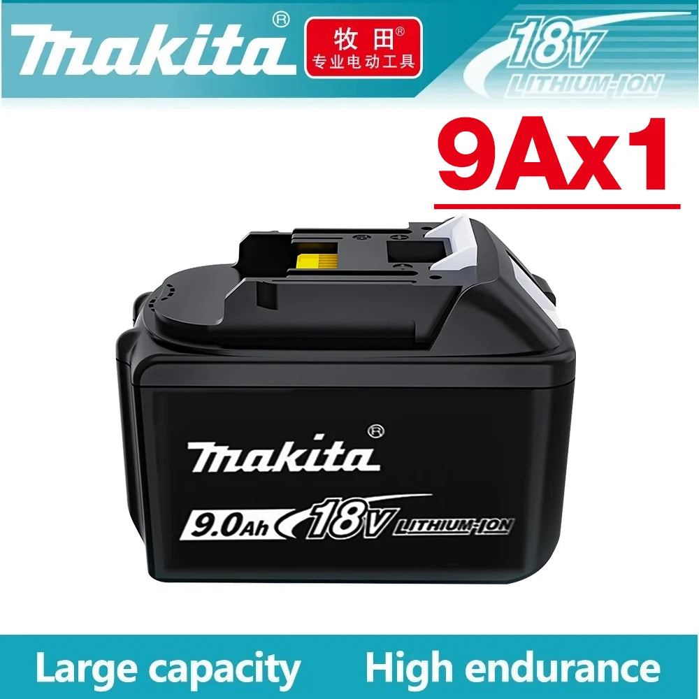 Genuine Makita 18V Battery 6ah,With Battery Indicator Rechargeable Makita Battery,BL1830 BL1840 BL1850 Power Tool Battery