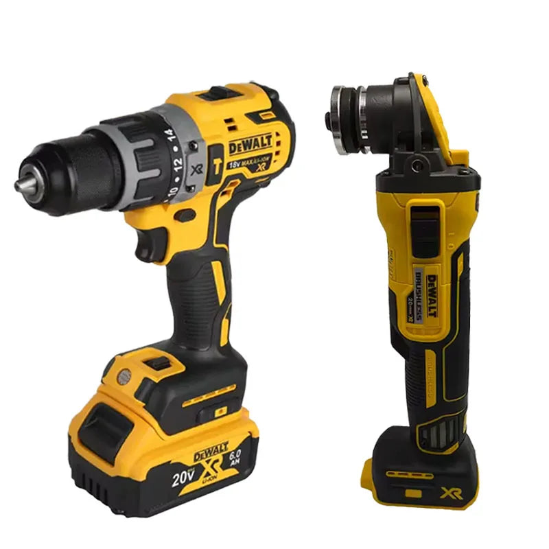 DEWALT 20V Complete Tool Kit - DCG409 & DCD791, Great for Home DIY & Professional Construction Projects Power tools