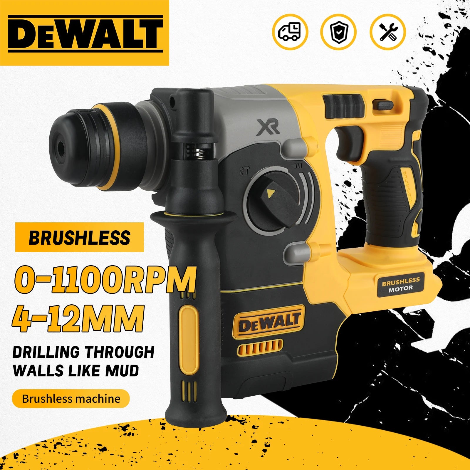 DeWalt Rotomartillo SDS Plus Inalámbrico 18V/20V MAX