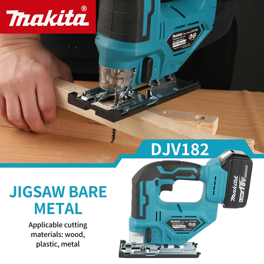 Makita Caladora Inalámbrica para Carpintería