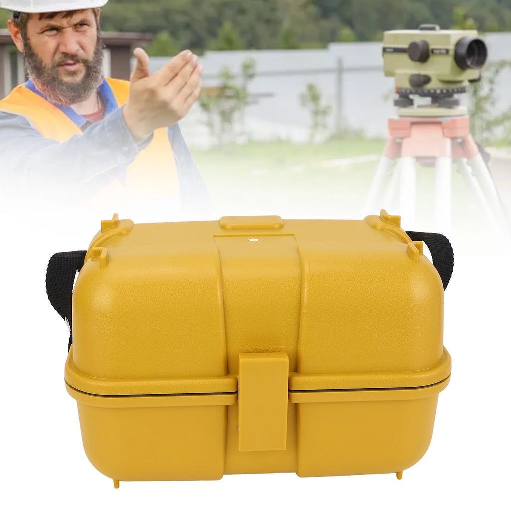 Maletín de Transporte para Nivel Topográfico – Cierre Simple (Amarillo)
