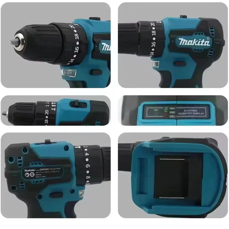 Makita DDF487 Taladro Inalámbrico Destornillador de Impacto Original