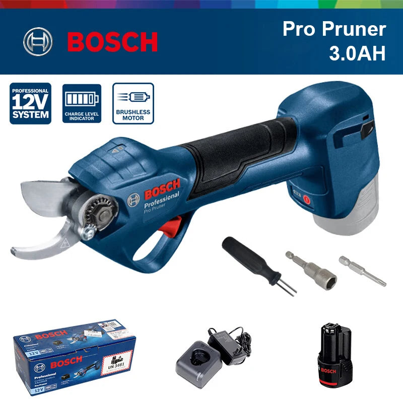 BOSCH 12V Pro Pruner Professional Cordless Secateurs Brushless Motor Bosch Professional Electric Tools