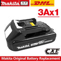 Genuine Makita 18V Battery 6ah,With Battery Indicator Rechargeable Makita Battery,BL1830 BL1840 BL1850 Power Tool Battery