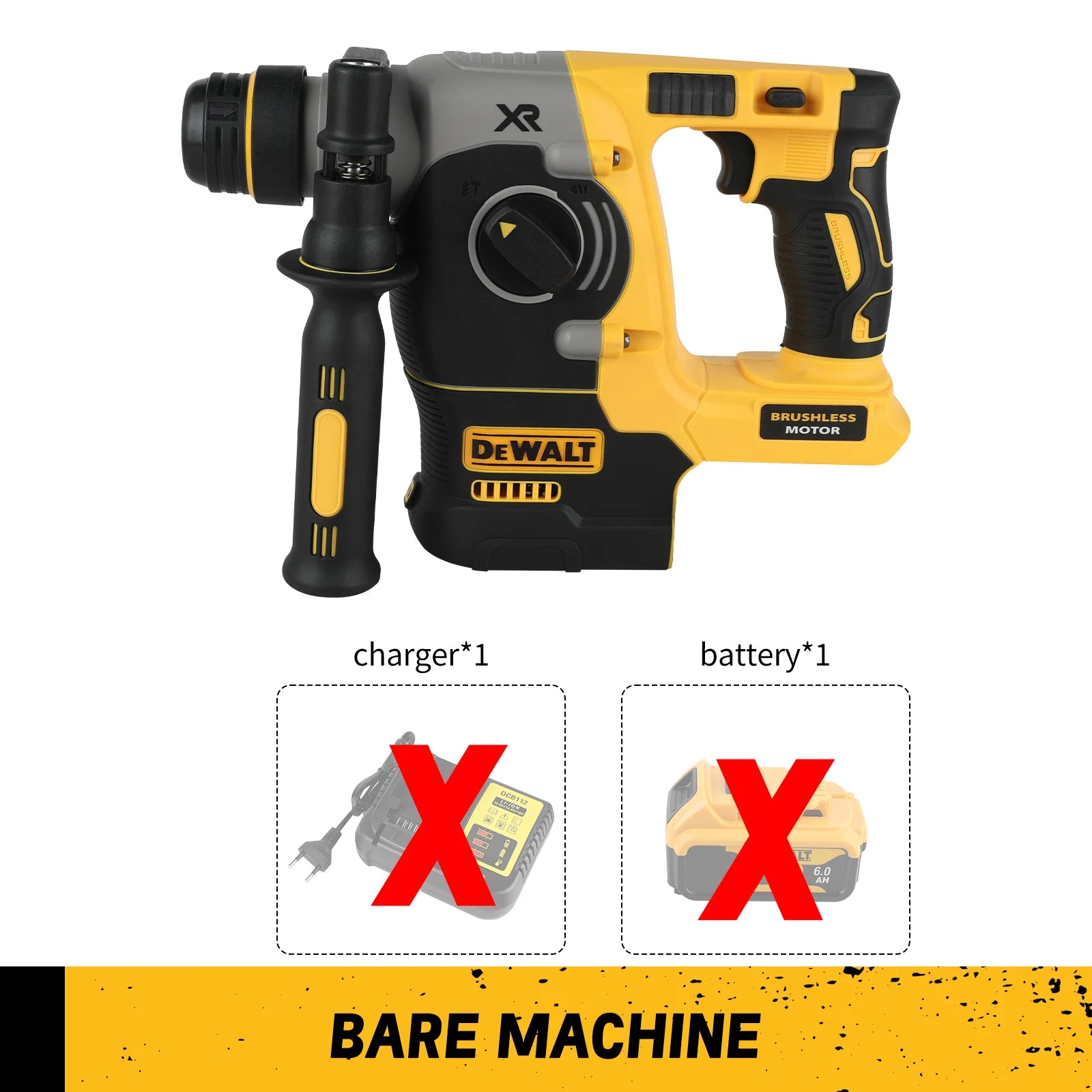 DeWalt Rotomartillo SDS Plus Inalámbrico 18V/20V MAX
