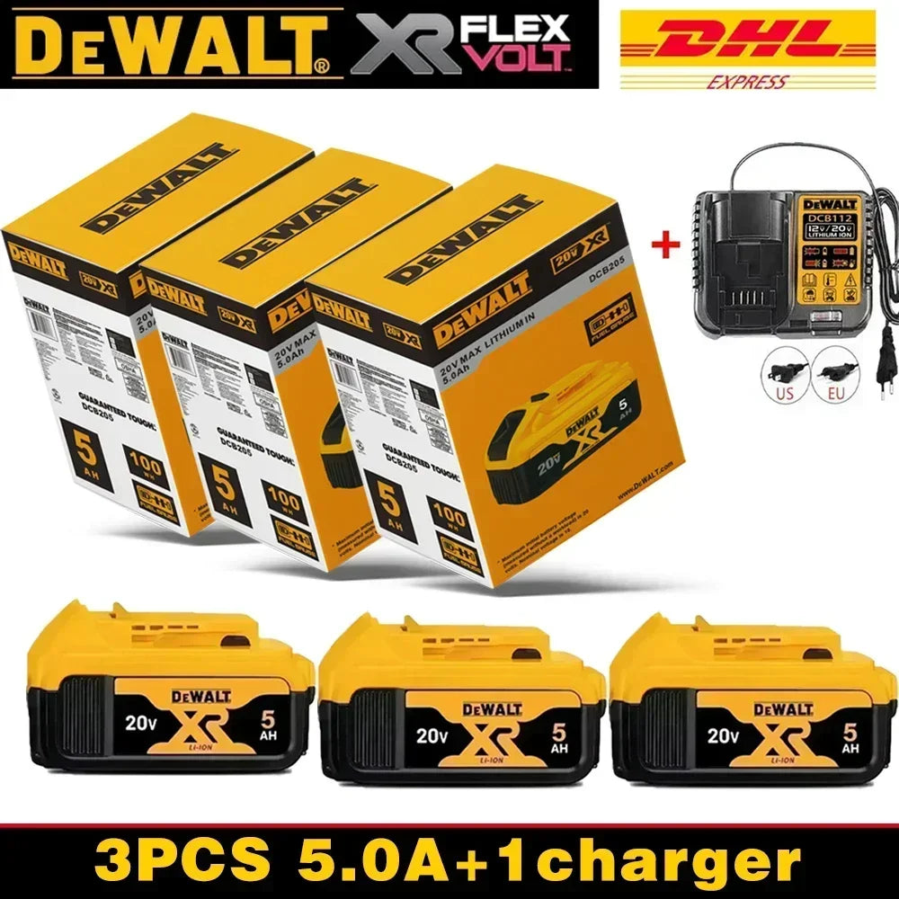 DeWalt Batería Original 20V/60V MAX FlexVolt 3-9Ah