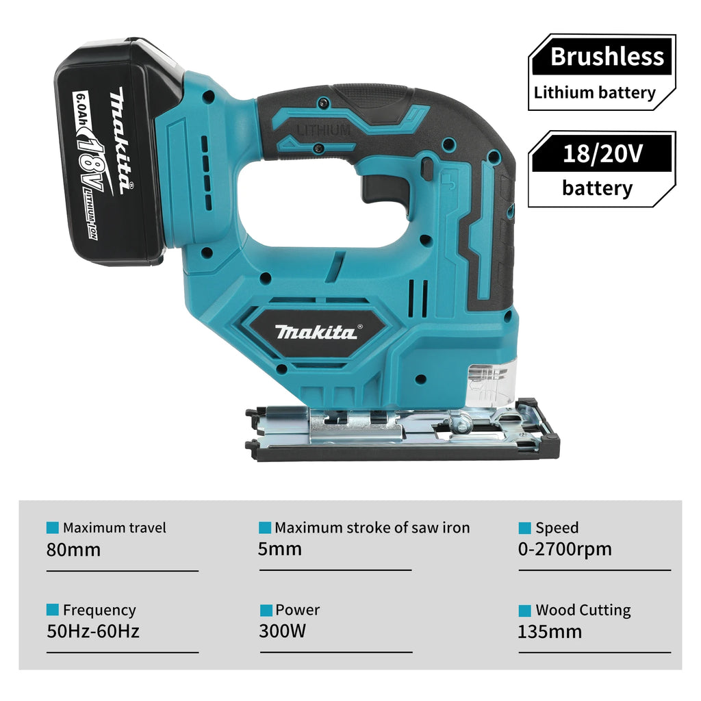 Makita Caladora Inalámbrica para Carpintería