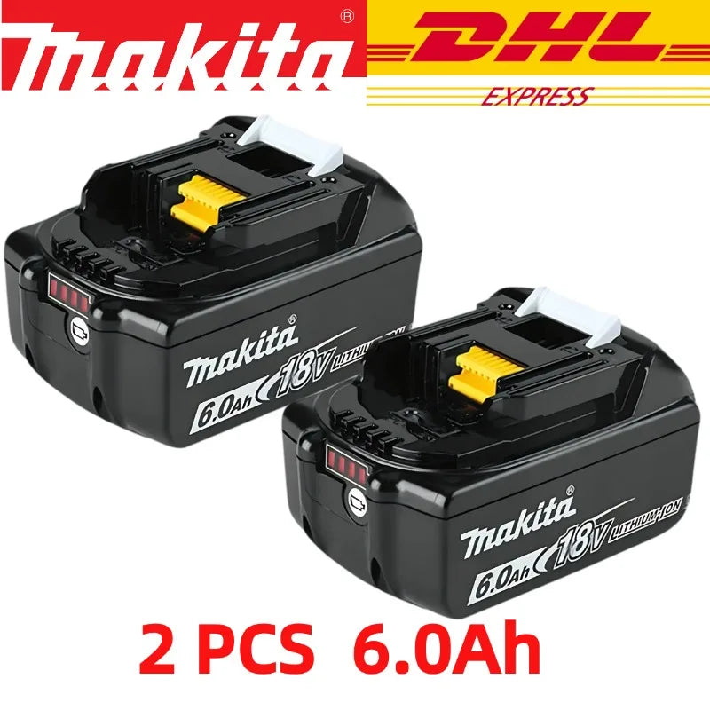 Makita Batería Original Ion Litio Recargable 18V 6000mAh