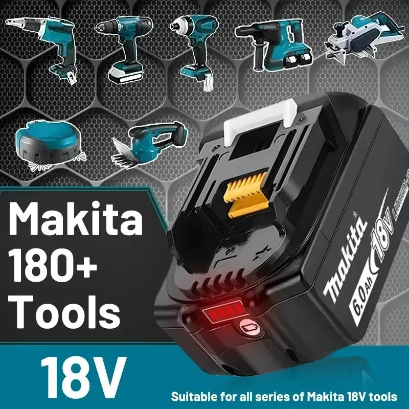 Makita Batería Original Ion Litio Recargable 18V 6000mAh