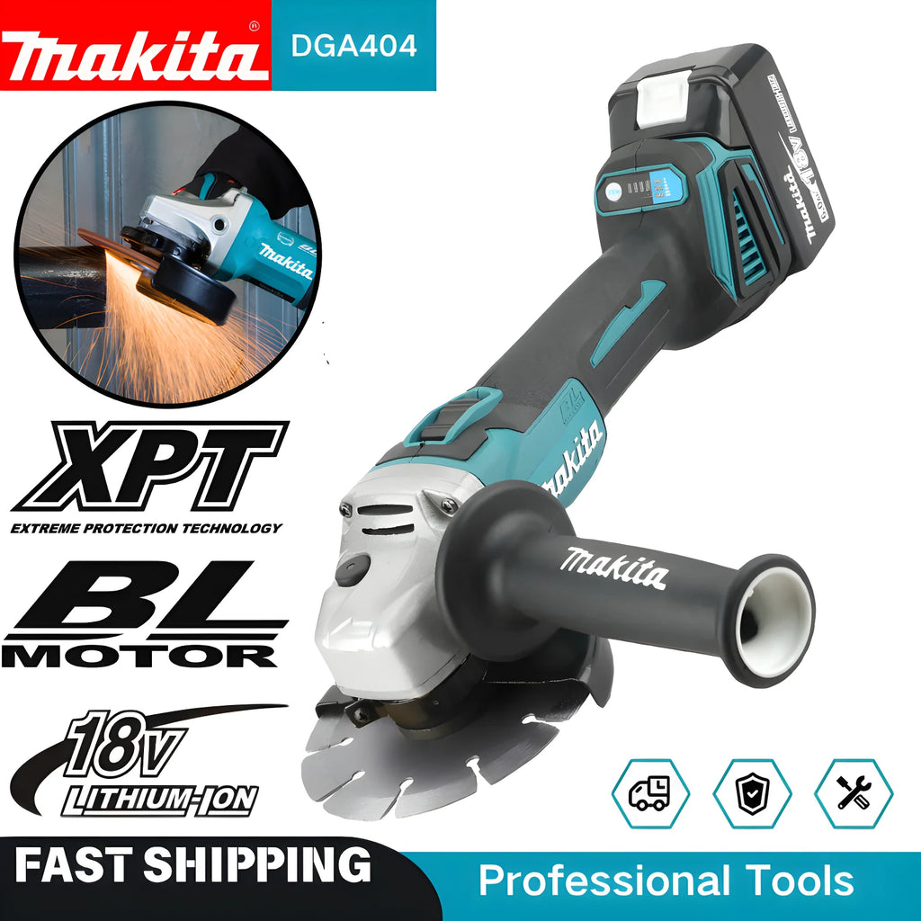 Makita DGA404 Amoladora Angular Brushless Nueva