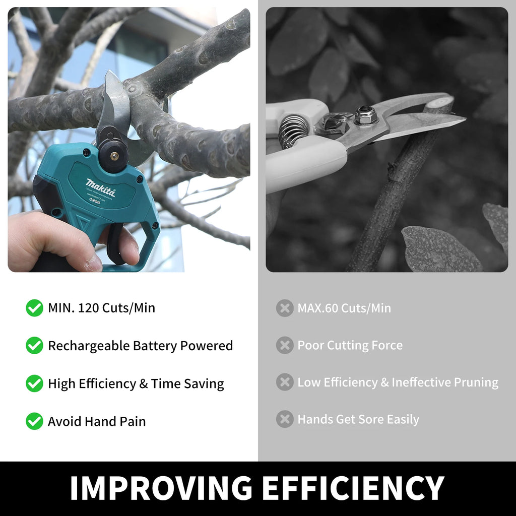 Makita Tijera de Poda Eléctrica Inalámbrica Brushless 45mm