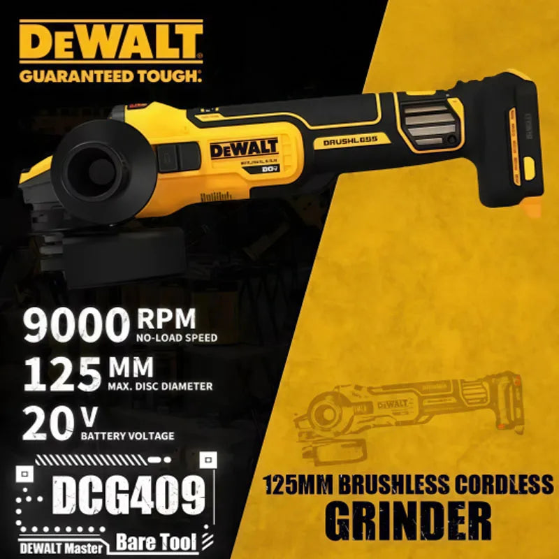 DEWALT 20V Complete Tool Kit - DCG409 & DCD791, Great for Home DIY & Professional Construction Projects Power tools