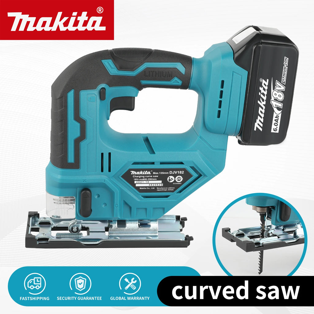 Makita Caladora Inalámbrica para Carpintería