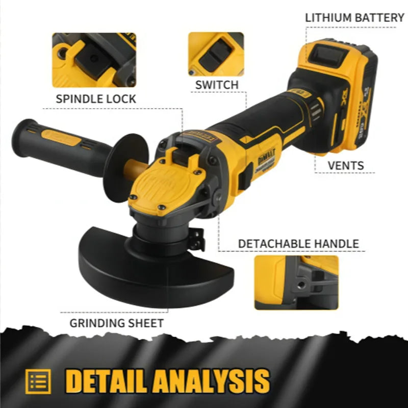 DEWALT 20V Complete Tool Kit - DCG409 & DCD791, Great for Home DIY & Professional Construction Projects Power tools