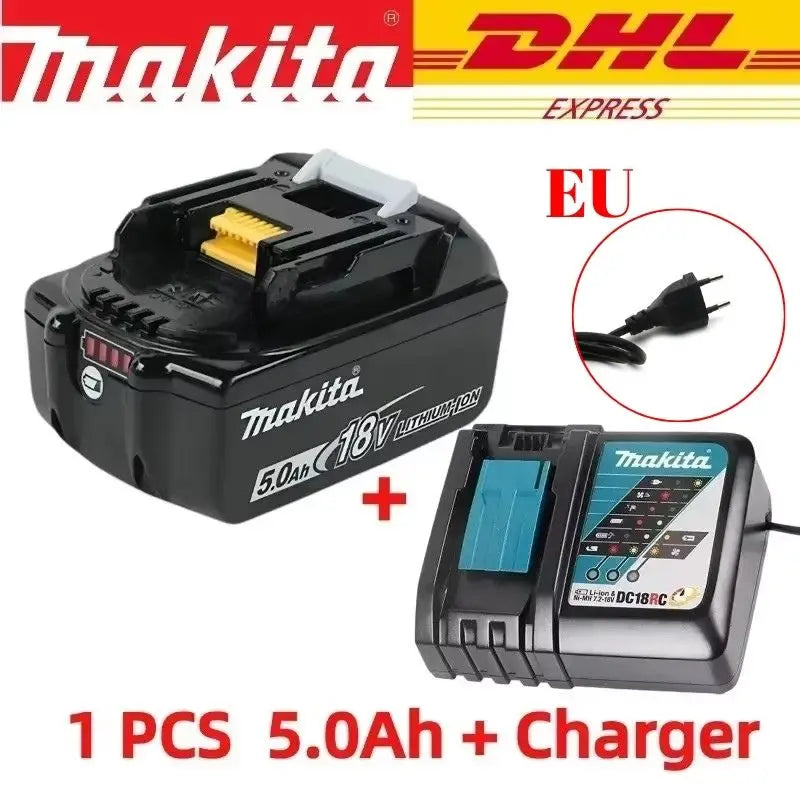 Original Makita battery 18V 9.0Ah rechargeable battery, power tool BL1830 BL1840 BL1850 BL1860B for Makita 18V battery