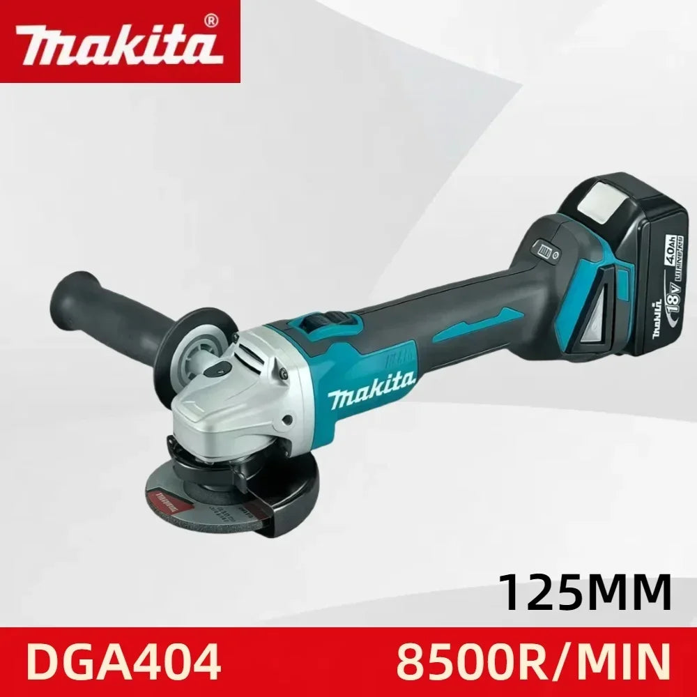 Makita 18V 125mm DGA404 Amoladora Angular Brushless