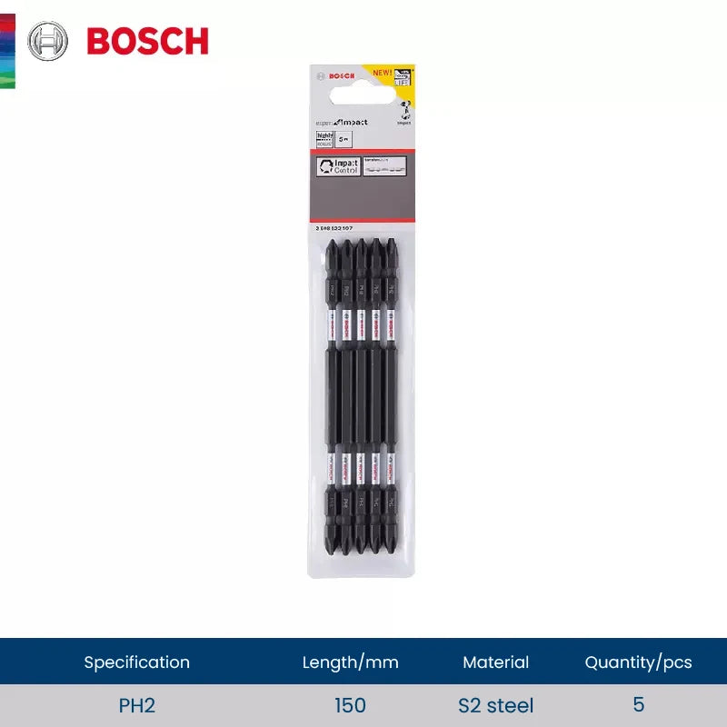 Bosch Screwdriver Bits High Hardness Impact Resistant Rotary Tool Electric Screwdriver Set Power Tool Accessories 25mm-50mm