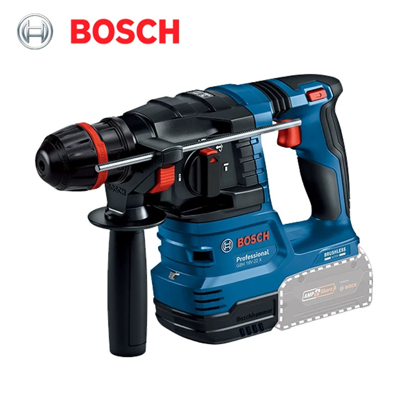 Bosch GBH 18V-22X Rotomartillo Inalámbrico de Impacto