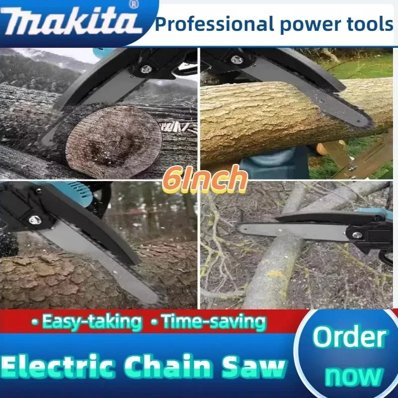 Makita Motosierra Inalámbrica 6 Pulgadas para Madera