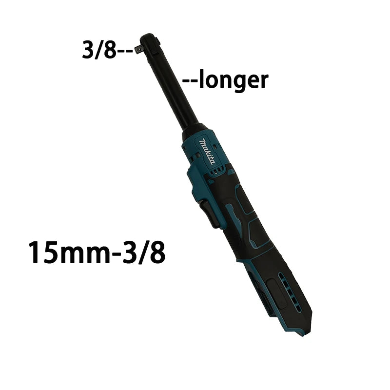 Makita 18V 10/13/15mm Brushless Ratchet  Wrench Cordless Driver Multifunction Variable Speed Power Wrench Power Tools（bare tool）