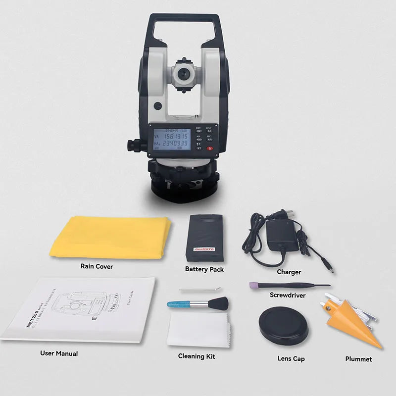 SET1 Electronic Theodolite Digital Readout Auto Leveling Ideal For Land Survey Construction Mining High Accuracy
