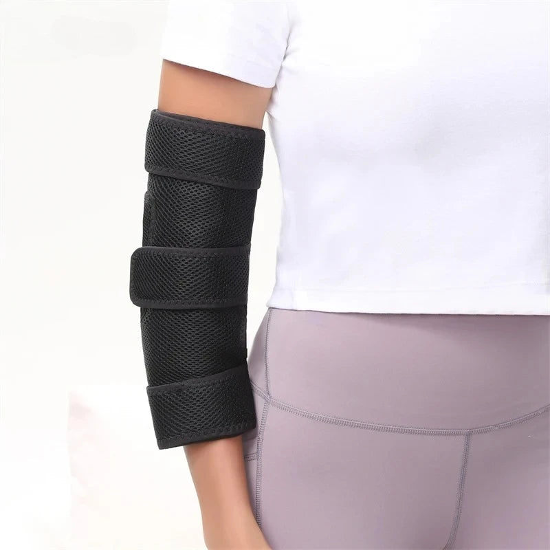 Heating Elbow Massager with Heat Vibration For Recovery Relief Muscle Pain Sports Injuries Joint Warmth Adjustable Brace