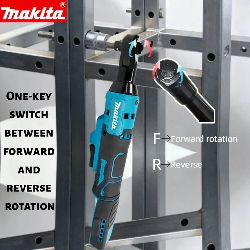 Makita 18V 10/13/15mm Brushless Ratchet  Wrench Cordless Driver Multifunction Variable Speed Power Wrench Power Tools（bare tool）