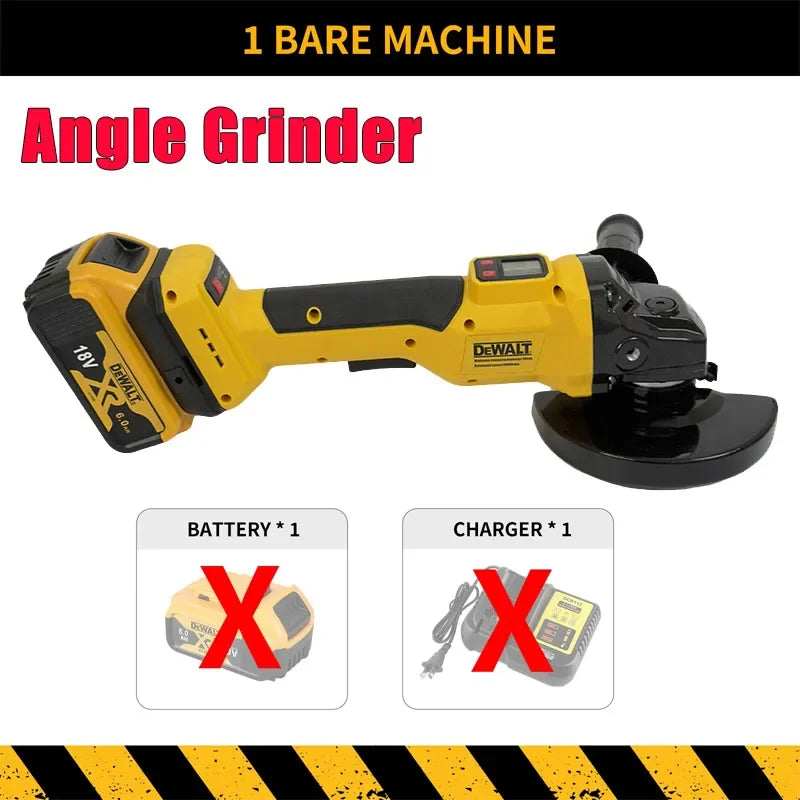 DeWalt Amoladora Angular Brushless 125mm con Display Digital