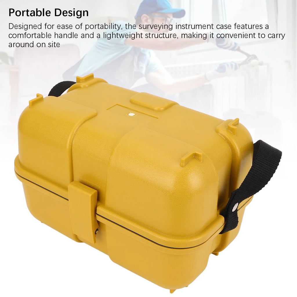 Estuche para Instrumento de Nivelación – Cierre Simple (Amarillo)