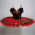 Black Red Professional Tutu La Esmeralda Performance Ballet Tutu Platter Pancake Tutu Dress Girls Kids Adult woman Ballerina
