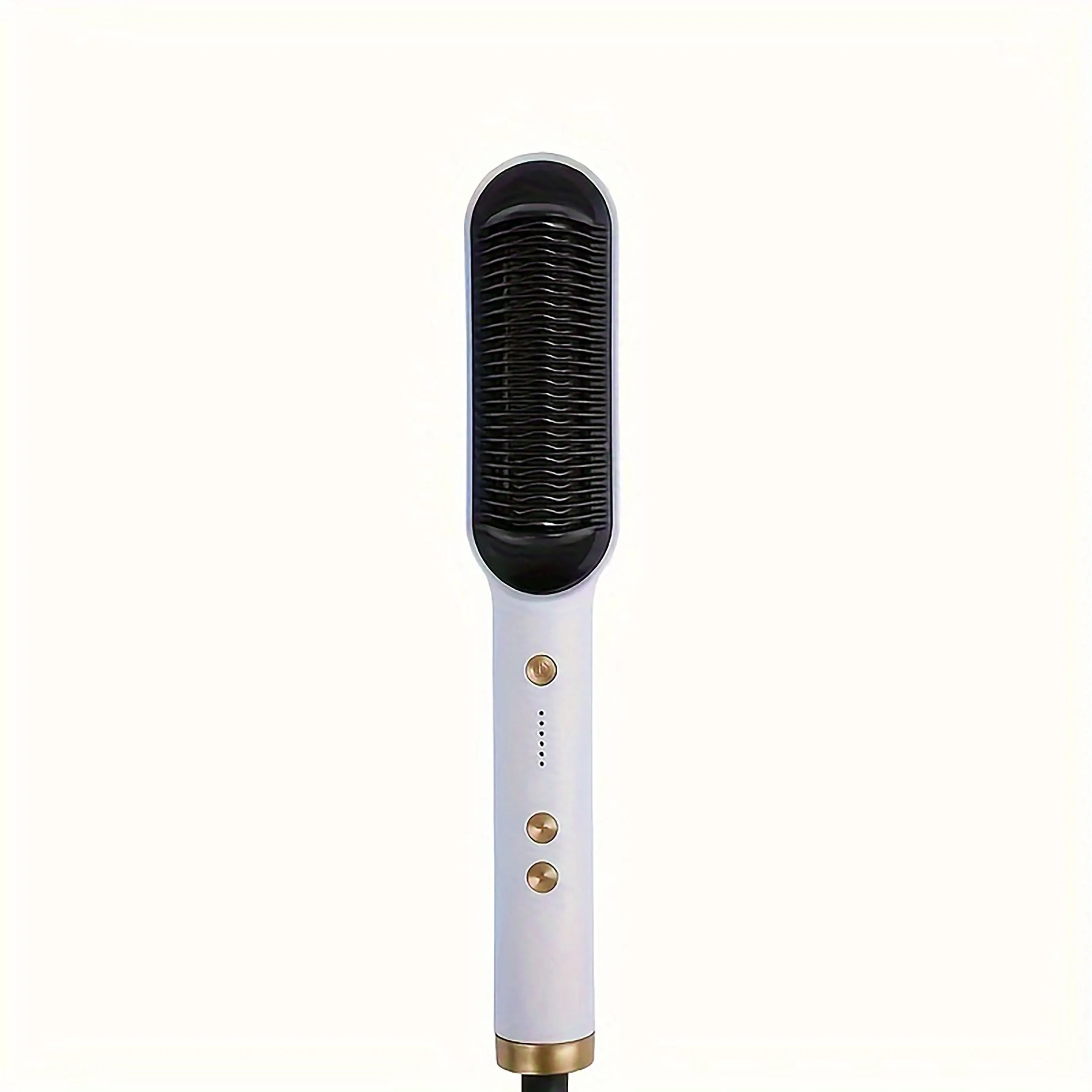 1 piece of straight hair comb, 2-in-1 electric straight hair curling styling tool, multifunctional straight hair straightener