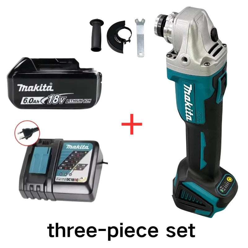 Makita 18V 125mm DGA404 Amoladora Angular Brushless