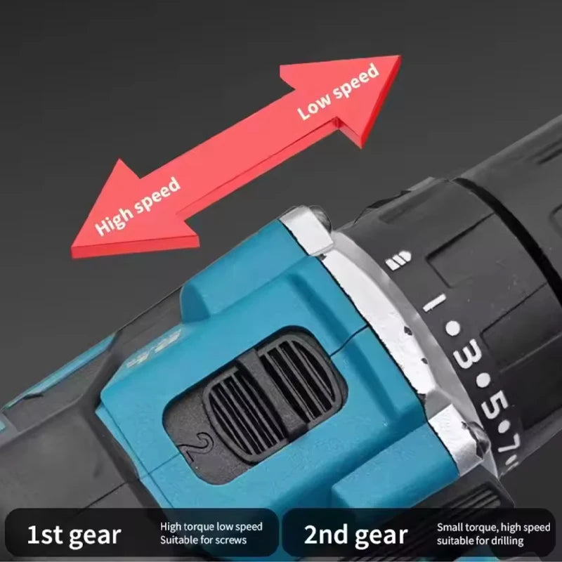Makita DDF487 Taladro Inalámbrico Destornillador de Impacto Original